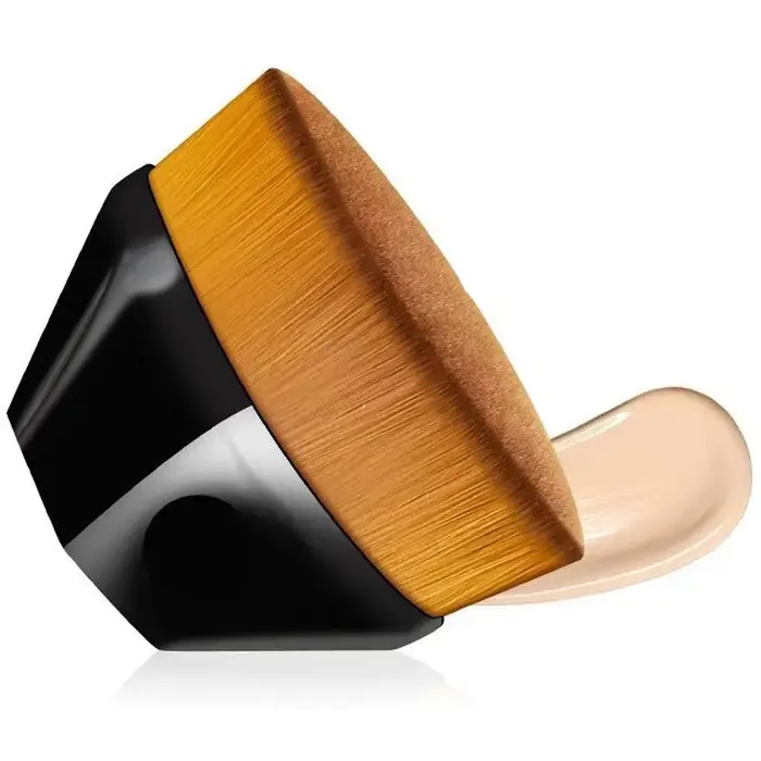 Pinceau de maquillage professionnel pour poudre, blush pour le visage, brosse de fond de teint porta