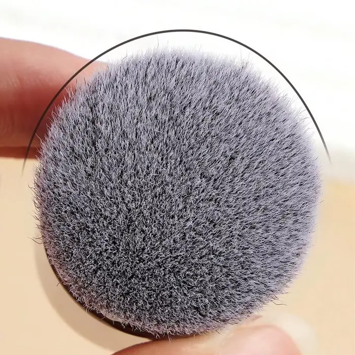 Pinceau de maquillage rétractable professionnel pour le visage, brosse à Blush, brosse à fond de tei