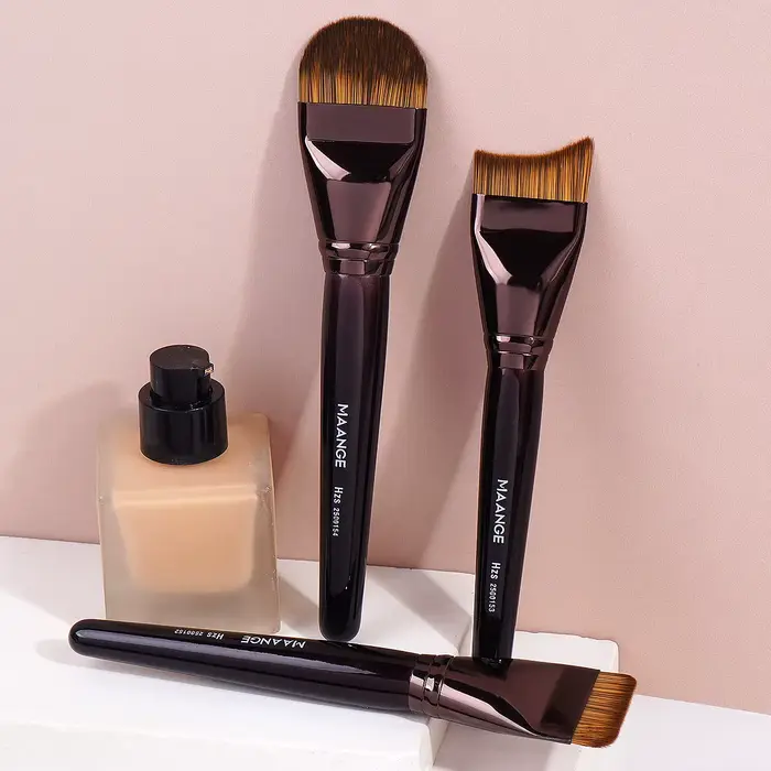 MAANGE – pinceau de fond de teint Ultra fin, pour masque supérieur, pour maquillage professionnel, m