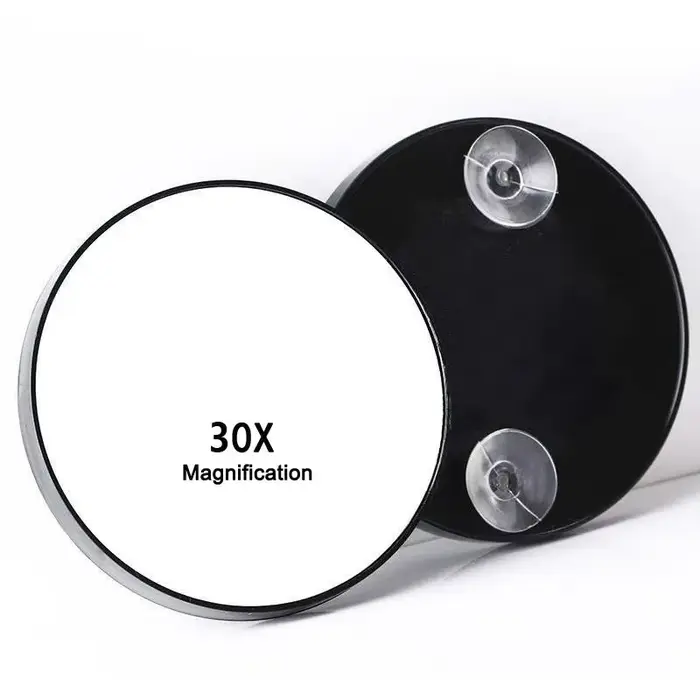 Miroir grossissant 30x avec ventouse