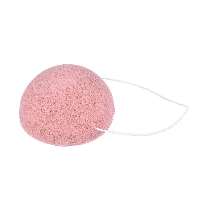 1 éponge nettoyante pour le visage en konjac naturel, éponge de soin du visage, éponge cosmétique, o
