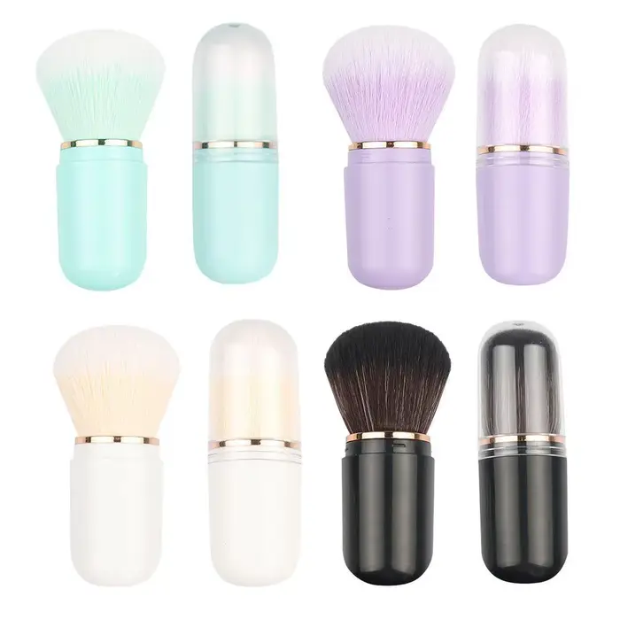 Pinceau de maquillage rétractable