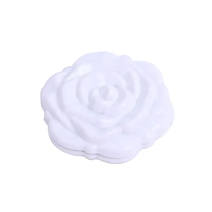 Mini miroir rétro fleur de Rose, petit miroir de maquillage de poche Portable, miroirs à main Double