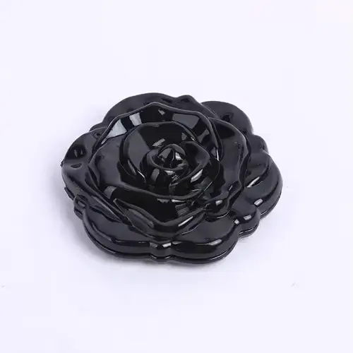 Mini miroir Portable rétro fleur de Rose, petite miroir de maquillage de poche, miroirs à main Doubl