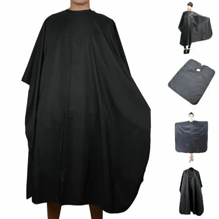 Cape de coupe de cheveux pour barbier Salon professionnel coiffure coiffeur robe en tissu