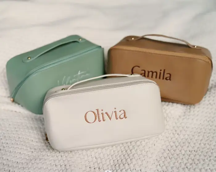 Trousse de maquillage personnalisée