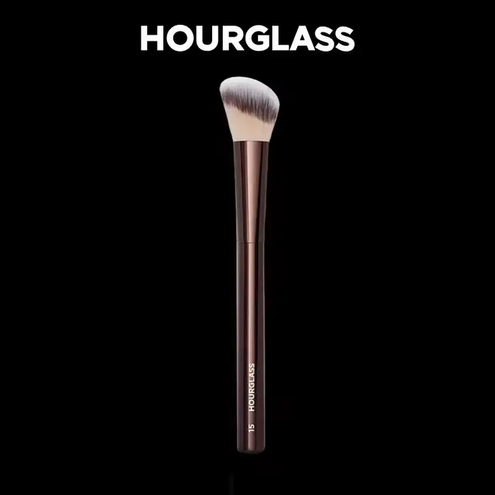 HOURGLASS-Pinceau à fard à joues liquide, brosse à contour angulaire, outils de beauté professionnel