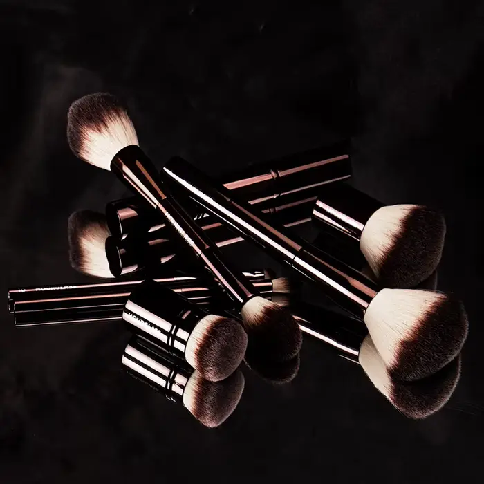 Hourglass Cruelty Free Maquillage Brush-2024New 10 Pinceaux Ensemble Blush Poudre Fard À Paupières Fond De Teint Brosse