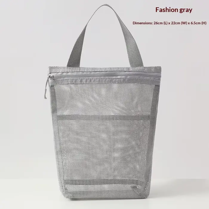 Nouvelle trousse de toilette 22x26cm avec poignée pratique, grande capacité, sac de rangement en mai