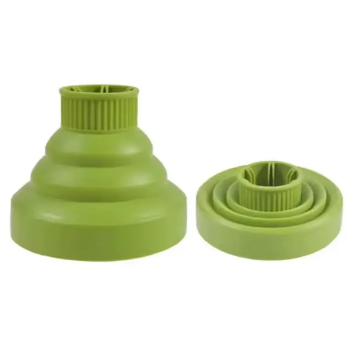 Accessoires de coiffure en silicone : diffuseur de boucles, disque diffuseur, sèche-cheveux, séchoir