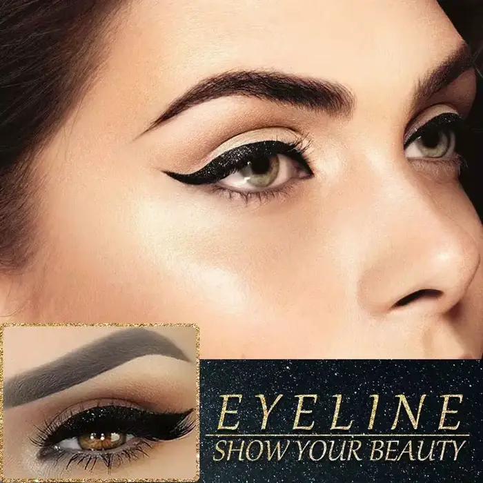 Kit de faux cils autocollants scintillants