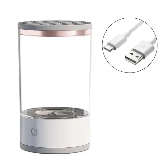Nouvelle machine à nettoyer les pinceaux de maquillage électrique automatique rotative