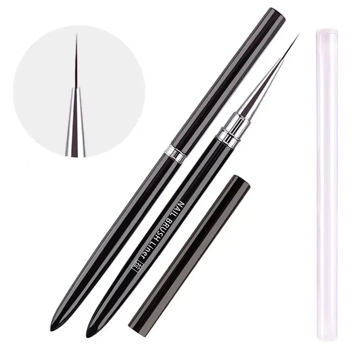 Pinceaux de précision pour nail art en acrylique