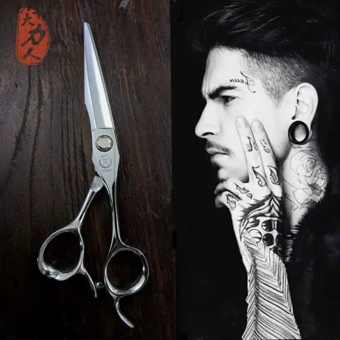 Titan – ciseaux professionnels pour salon de coiffure, 6.0 pouces, en acier inoxydable ATS314