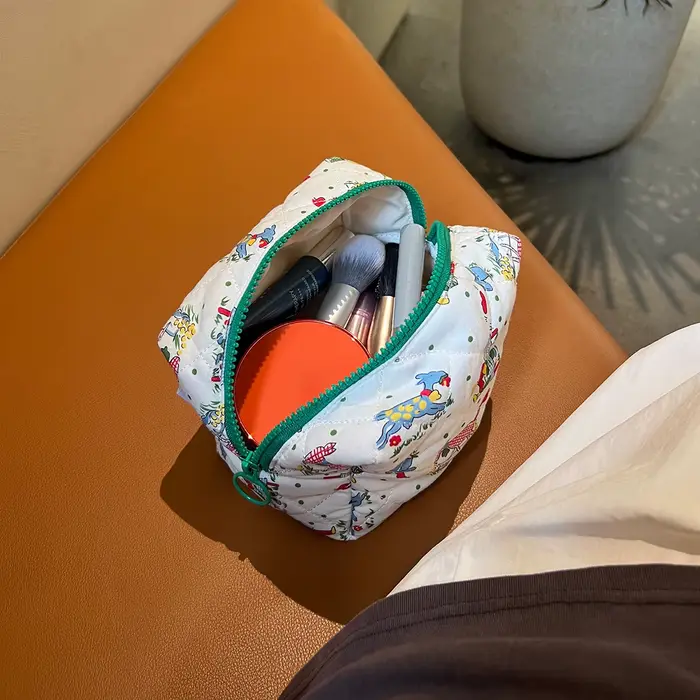 Trousse de maquillage à motifs de dessins animés