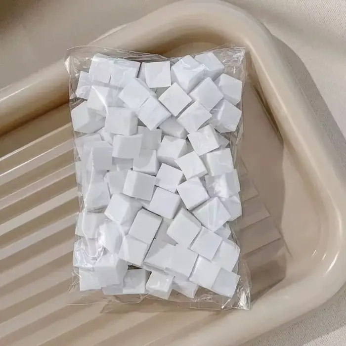 50 éponges carrées pour ongles, brosses à ongles, éponges douces pour le gel, éponges pour dégradé d