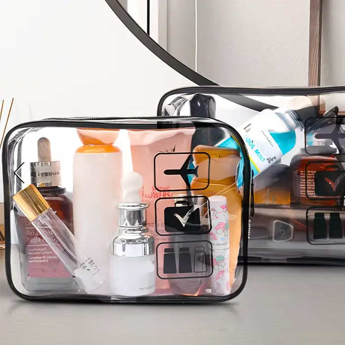Pochette à cosmétiques 3 pièces