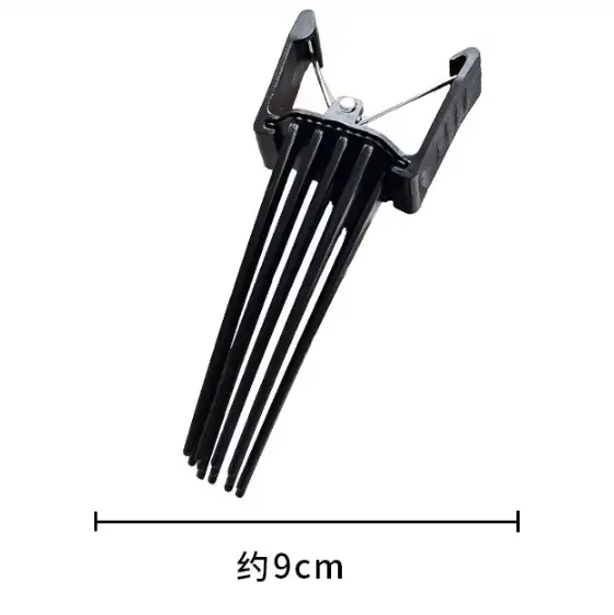Ensemble d'outils de coiffure bouclés pour hommes et femmes, peigne à Texture moelleuse et racine de
