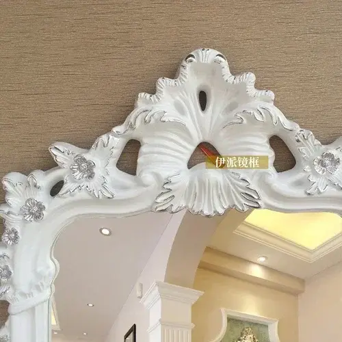 Miroir décoratif doré pour coiffure, maquillage Vintage, miroir décoratif mural, corps complet, esth