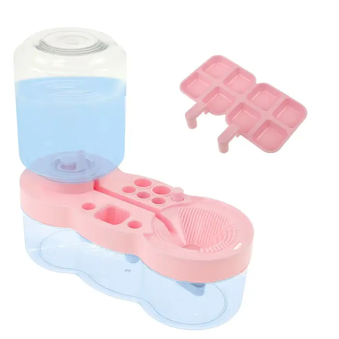 Laveur de pinceaux avec bouton de vidange, circulation d'eau automatique, seau de nettoyage pour sty