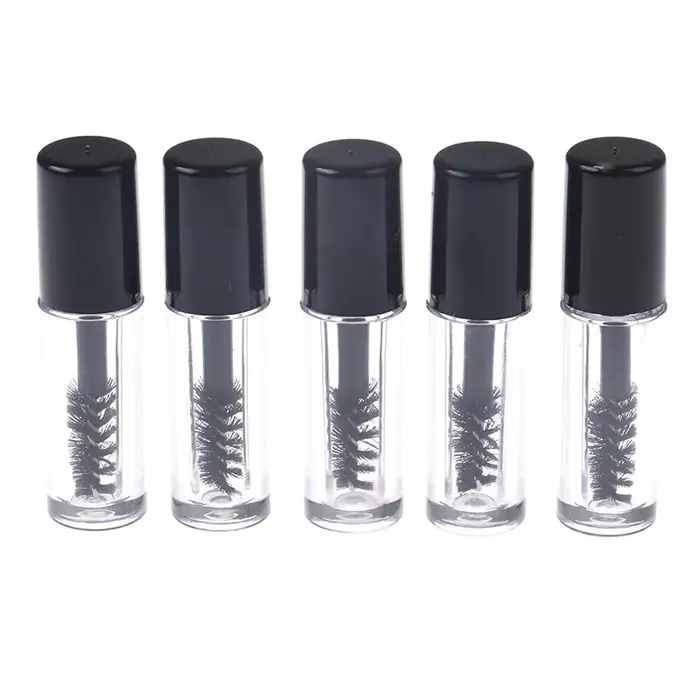 Tube de Mascara vide rechargeable, 5 à 10 supports, Installation 0,8 ml, tige de brosse DIYMascara, 