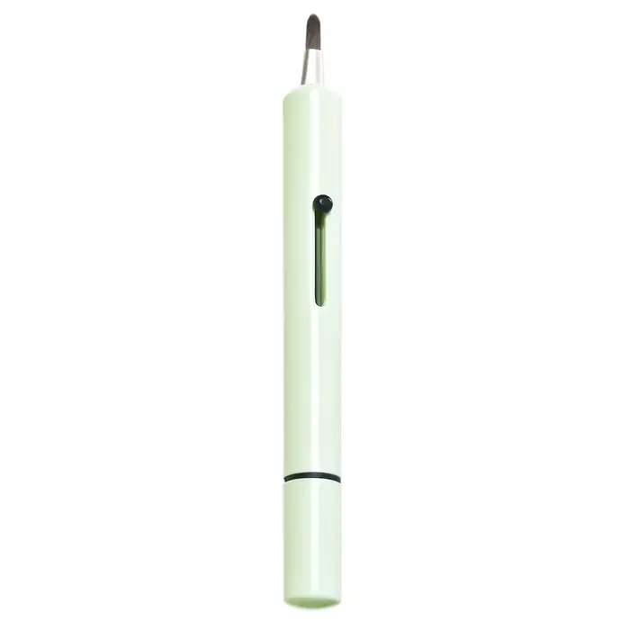 1 pinceau à lèvres double tête, style télescopique réglable, pinceau de couleur permanent en forme d
