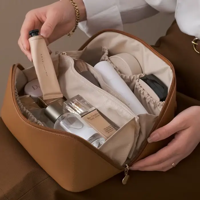 Sac à cosmétiques de voyage de grande capacité
