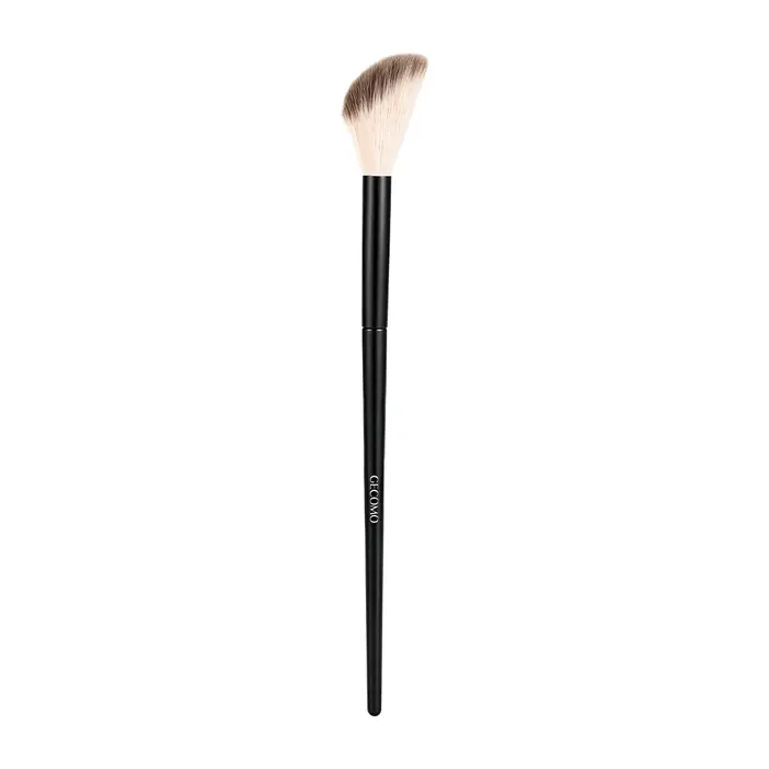 Pinceau de maquillage GECOMO Fluffy Blending Brush, pinceau éventail doux pour le blush, le highligh