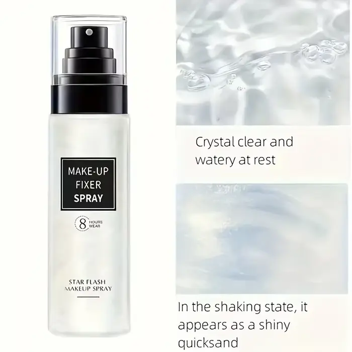 Spray fixateur de maquillage, imperméable, résistant à la sueur, longue durée, contrôle de l'huile, 