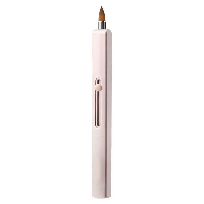 Mini pinceau à lèvres de voyage, pinceau de maquillage à capuchon, outil de maquillage pour femme, p