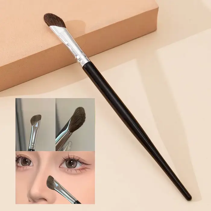 Pinceau d'ombre antarctique 3D pour contour du visage, brosse de maquillage, blush à tête douce, sur