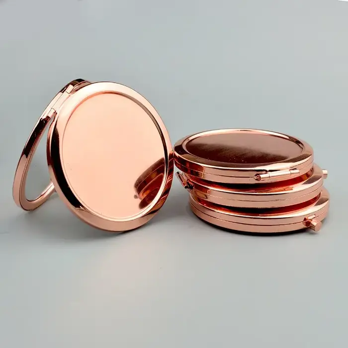 Miroir de poche, miroir de maquillage de voyage