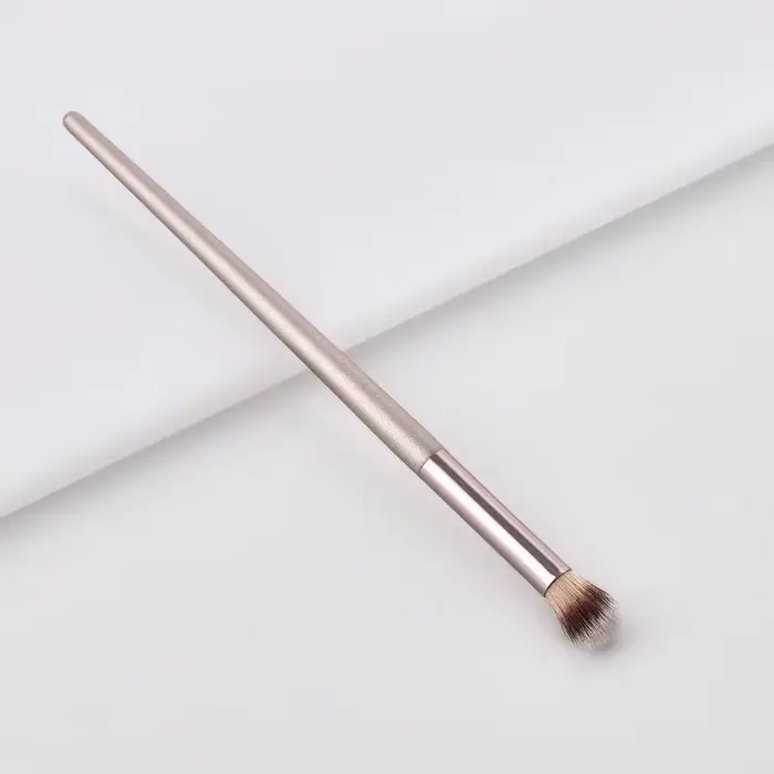 Pinceaux de maquillage de couleur champagne pour femmes