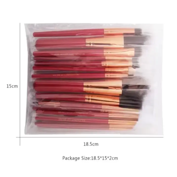 Ensemble de pinceaux de maquillage professionnels, kit d'outils de brosse de maquillage, fard à barr