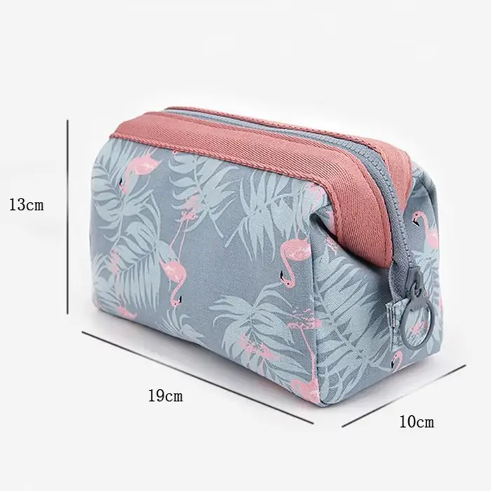 Nouvelle mode sac cosmétique femmes étanche flamant sacs de maquillage organisateur de voyage Kits de toilette