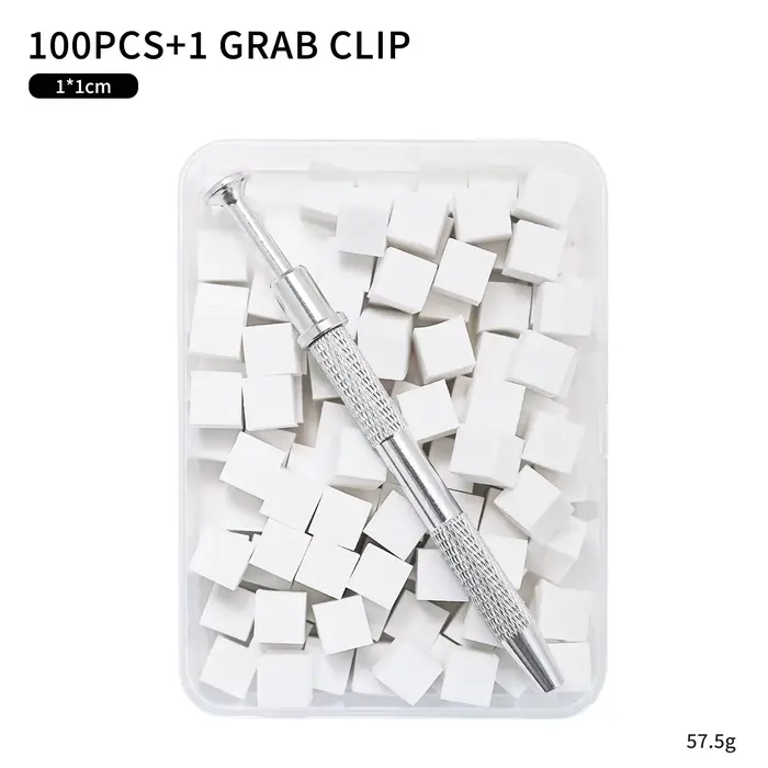 100 pièces dégradé éponge brosse Nail Art éponge ensemble pour bricolage Nail Art Gel vernis brosse 