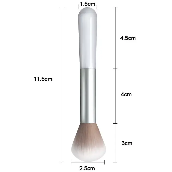 Pinceau de maquillage professionnel, 1 pièce, pour Blush, doux, surligneur, bronzant, pour poudre, o