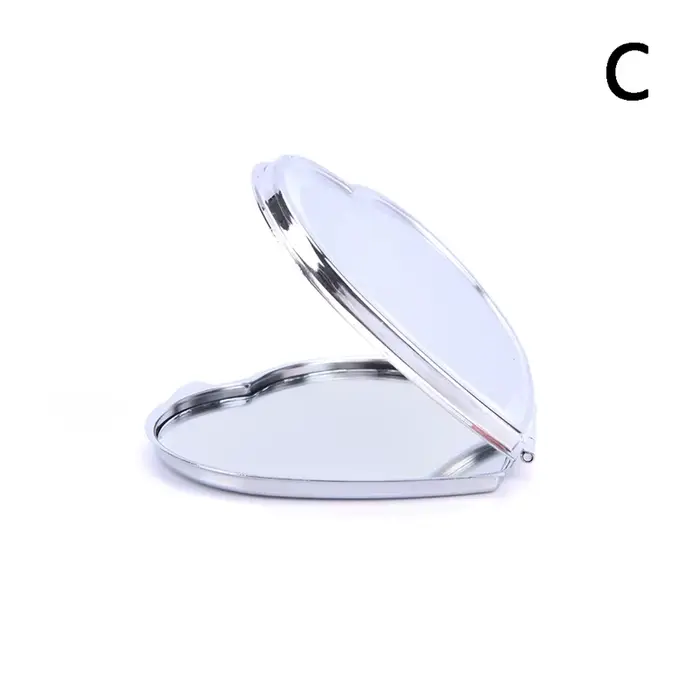 Miroir de maquillage rond grossissant compact, poche cosmétique, sac à main, sac de voyage, maison, 