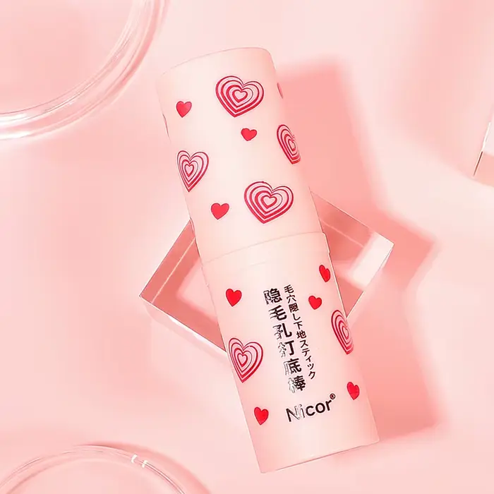 Bâton de base d'isolation de pré-maquillage, moins sujet à coller sur poudre, effet maquillage natur