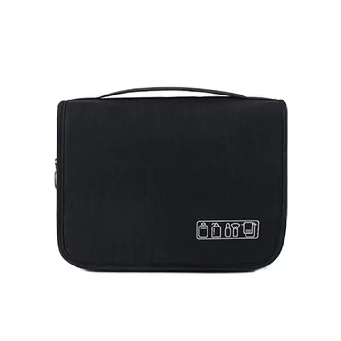 Trousse de Toilette Suspendue, Sac de Rangement pour Articles de Toilette, Trousse de Voyage avec Cr