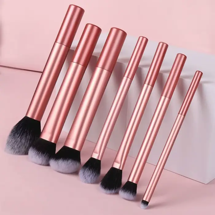 Kit de pinceaux de maquillage doux
