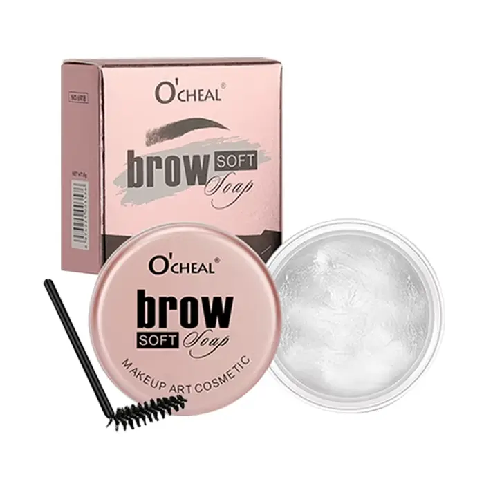Gel coiffant pour sourcils 3D, cire à sourcils sauvage, imperméable, longue durée, facile à porter, 