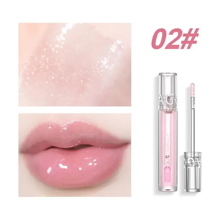 Gloss à lèvres effet miroir hydratant, rouge à lèvres liquide longue tenue, nourrissant, gloss à lèv