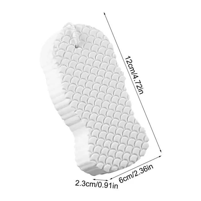 Éponge de bain exfoliante, gant de toilette pour le corps, exfoliant pour la peau, outil de gommage 