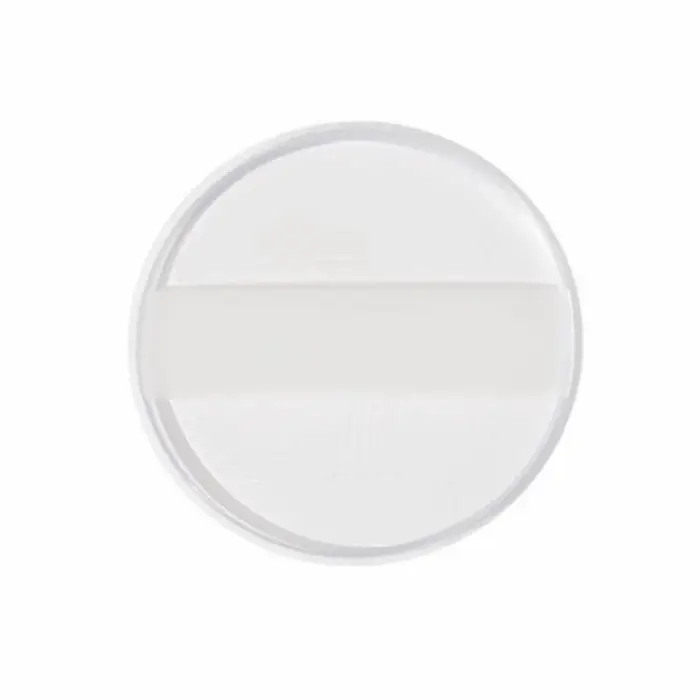 Éponge de maquillage en silicone souple transparente, non-absorbante, ne retient pas la poudre, épon