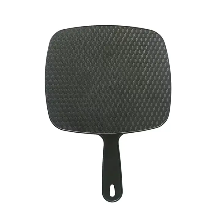 Miroir à main pratique avec poignée pour la maison, miroir portable professionnel pour salon, barbie