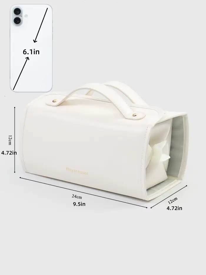 Trousse à cosmétiques amovible et pliable de grande capacité pour soins/maquillage de la peau, produ