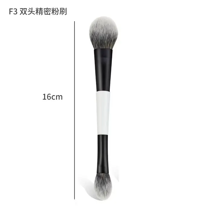 Ensemble de pinceaux de maquillage à double tête F1-F4 pour fond de teint, Blush, outils de beauté,