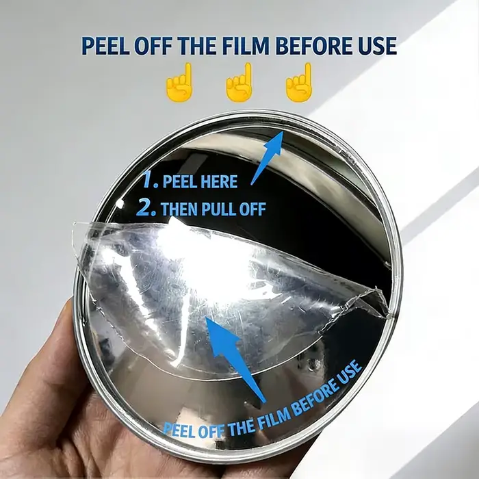 Miroir convexe rond pour voyage