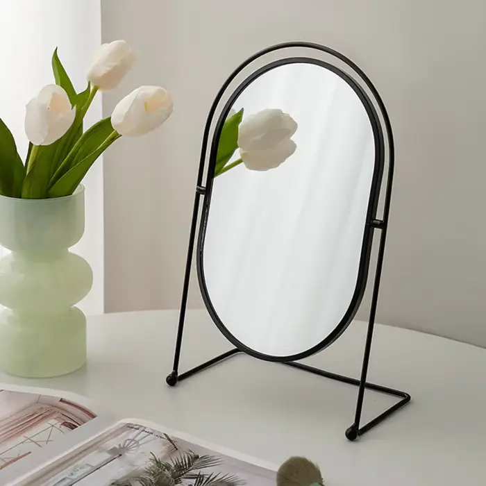 Miroir de maquillage nordique Iron Art